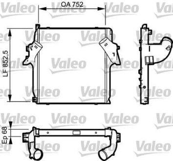 Інтеркулер Valeo 818781