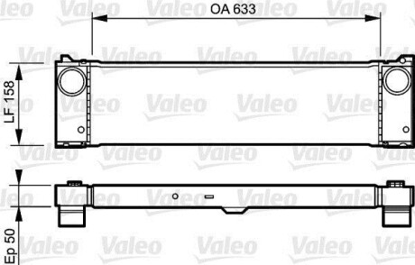 Інтеркулер Valeo 818807