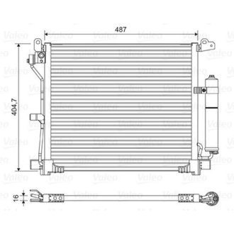 SKRAPLACZ KLIMATYZACJI NISSAN JUKE Valeo 822579