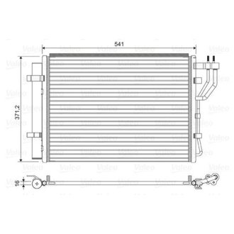 SKRAPLACZ KLIMATYZACJI HYUNDAI IX20 Valeo 822582