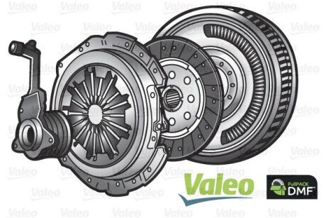 SPRZEGLO+KOLO DWUMASOWE FULLPACK DMF Valeo 837443