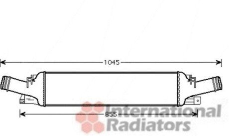 Интеркулер Van Wezel 03004294