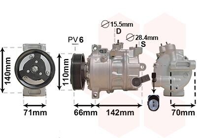 Автозапчасть Van Wezel 0301K703