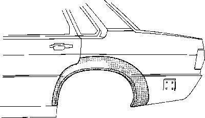 Боковина Van Wezel 0308147