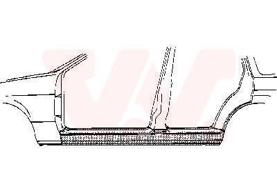 Накладка порога Van Wezel 0323103