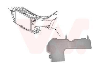 Кронштейн, буфер Van Wezel 0326567