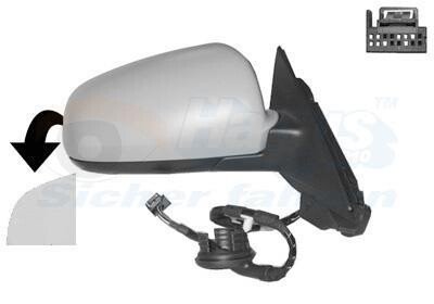 Наружное зеркало Van Wezel 0332808