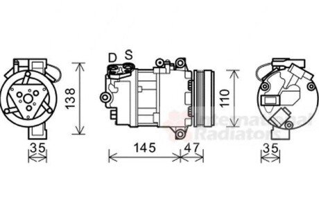 Автозапчасть Van Wezel 0600K395