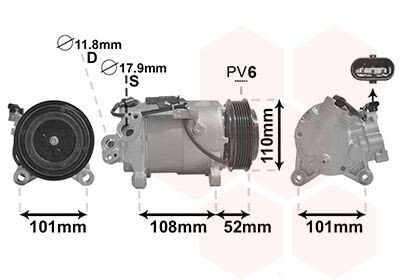 Автозапчасть Van Wezel 0600K567