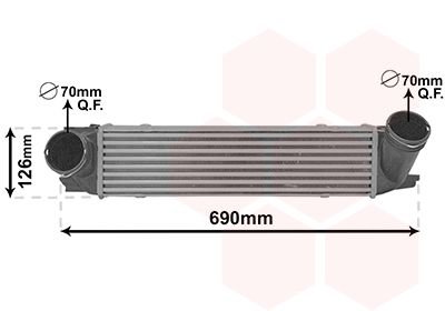 Heat Exchanger Van Wezel 06014712