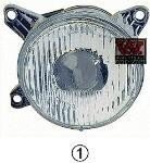 Вставка фары, основная фара Van Wezel 0623963
