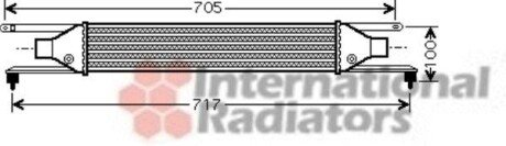 Интеркулер Van Wezel 17004354