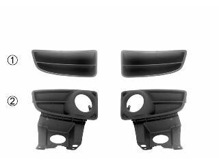 Решетка вентилятора, буфер Van Wezel 1709594