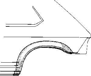 Боковина Van Wezel 1725145