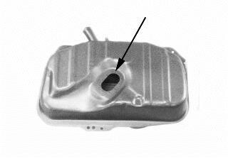 Топливный бак Van Wezel 1735082