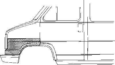 Крыло Van Wezel 1745157