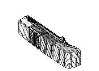 Задний фонарь Van Wezel 1758932