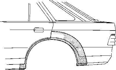 Боковина Van Wezel 1844148