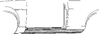 Накладка порога Van Wezel 1850.02