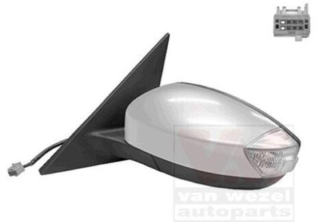 Наружное зеркало Van Wezel 1869807