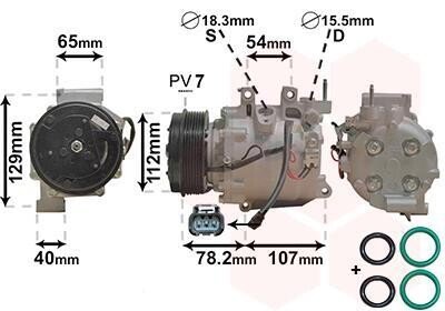 Автозапчасть Van Wezel 2500K311