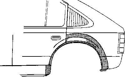 Боковина Van Wezel 2526148