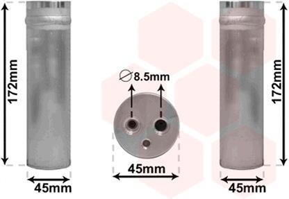 Осушувач кондиціонера Van Wezel 2700D185 (фото 1)