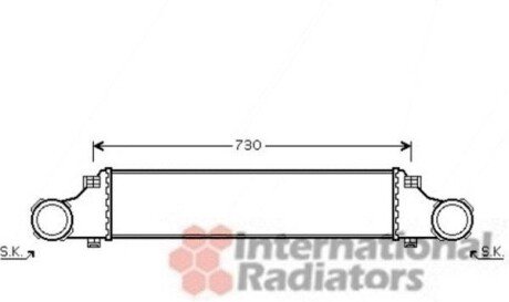 Интеркулер Van Wezel 30004410