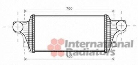 Интеркулер Van Wezel 30004549