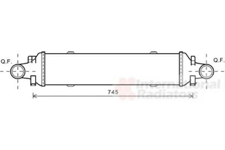 Теплообмінник Van Wezel 30004593