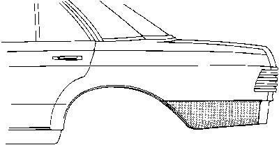 Боковина Van Wezel 3010133
