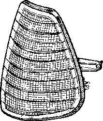 Фонарь указателя поворота Van Wezel 30 10 901