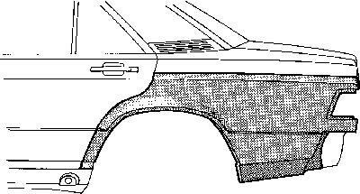 Боковина Van Wezel 3020143