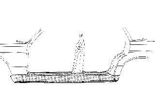 Накладка порога Van Wezel 3024103