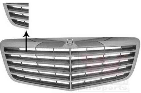 Решетка радиатора Van Wezel 3043514
