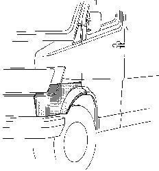 Крыло Van Wezel 3070158