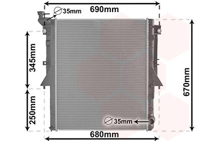 Heat Exchanger Van Wezel 32012705