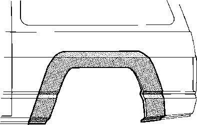Боковина Van Wezel 3240146
