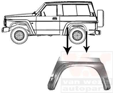 Боковина Van Wezel 3362145