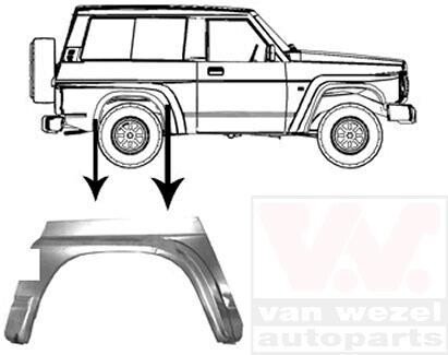 Боковина Van Wezel 3362146