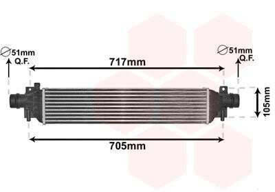 Интеркулер Van Wezel 37004650