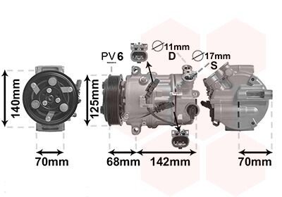 Автозапчасть Van Wezel 3701K702