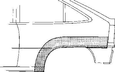 Боковина Van Wezel 3731145