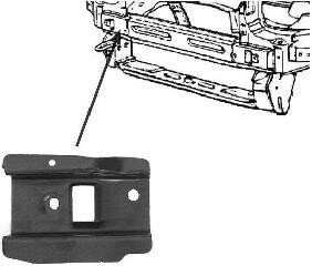 Облицовка передка Van Wezel 3734624