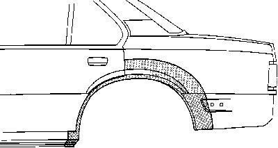 Боковина Van Wezel 3760147