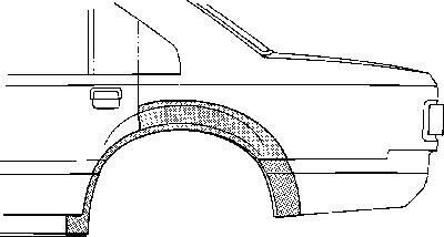 Боковина Van Wezel 3763147