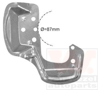 Захист гальмівного диску Van Wezel 3776372