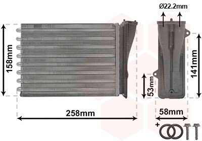 Автозапчасть Van Wezel 40006413