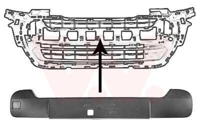 Облицовка, бампер Van Wezel 4014580