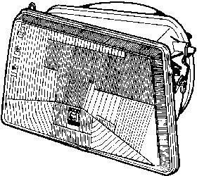 Основная фара Van Wezel 4025941